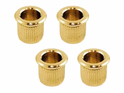 Allparts Gotoh Bass Ferrules Gold 4-p
