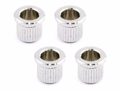 Allparts Gotoh Bass Ferrules Chrome 4-p
