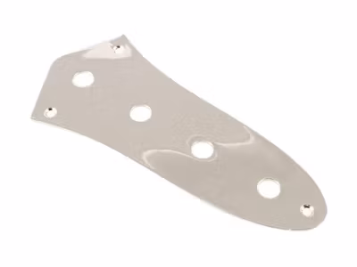 Allparts Control Plate for Jazz Bass« Nickel