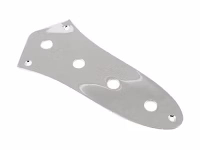 Allparts Control Plate for Jazz Bass« Chrome