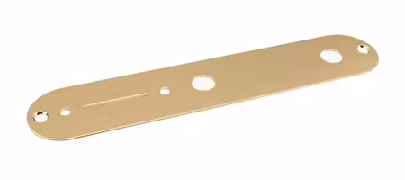 Allparts control plate for Telecaster, gold