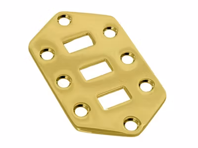 Allparts Switch Plate for Jaguar« Gold