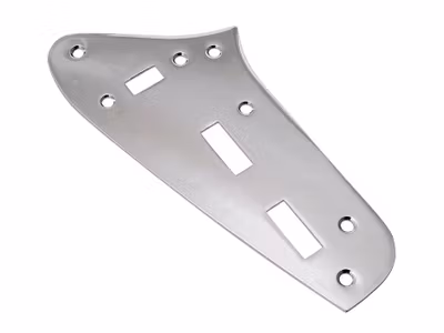 Allparts Upper Control Plate for Jaguar« Chrome
