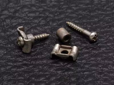 Allparts Gotoh String guides Aged Nickel 2-p