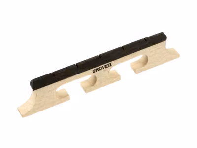 Allparts 5-String Grover Banjo Bridge #73 5/8" Tall Ebony top 3 Leg
