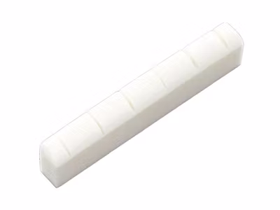 Allparts Slotted Bone Nut for Gibsons«