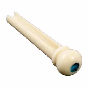 Allparts Camel Bone and turquoise Bridge Pins 6-p