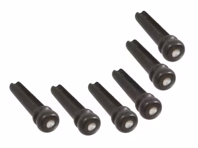 Allparts Oversized Rosewood Pins 6-p