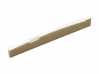 Allparts Saddle Acoustic Unbleached comp Bone