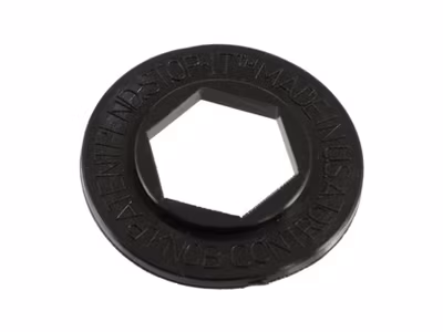 Allparts "Stop-it" friction disc washers for USA pots, black, 4 pcs.