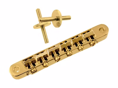Allparts Tune-o-Matic Bridge Vintage ABR-1 Style Gold