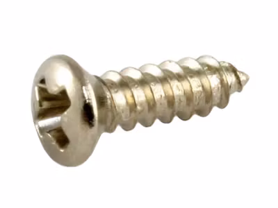 Allparts Bulk Pack of Gibson« Size Pickguard Screws Nickel 100-p