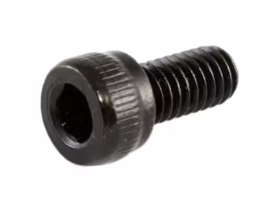 Allparts locking nut screw for Floyd Rose, M4 x 8mm, black, 3 pcs.