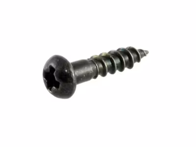 Allparts Small Tuner Screws Black 16-p