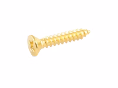 Allparts Short Humbucking Ring Screws Gold 8-p