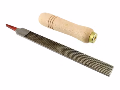 Allparts 20mm fine flat wood carving file