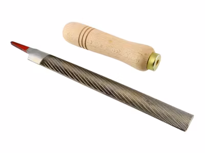 Allparts 21mm extra fine curved wood carving file