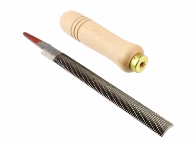 Allparts 15mm fine curved wood carving file