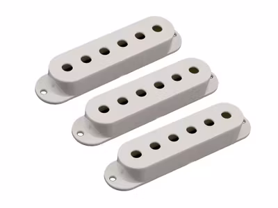 Allparts Pickup Covers for Stratocaster« Parchment 3-p
