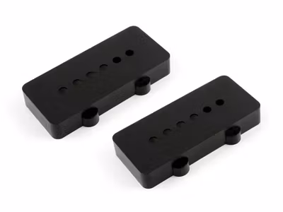 Allparts Pickup Covers for Jazzmaster« Black 2-p