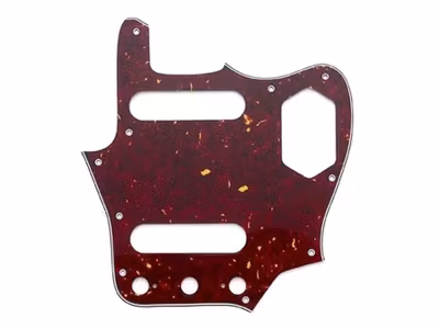 Allparts pickguard for Jaguar, red tortoise