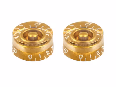 Allparts Speed Knobs Gold 2-p