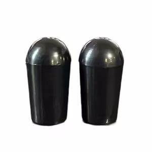 Allparts Switch Tip Screw-on for USA Toggle Switches Black 2-p