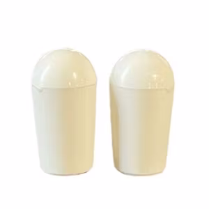 Allparts Switch Tip Screw-on for USA Toggle Switches White 2-p