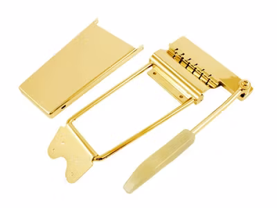Allparts Vibrato Tailpiece Long Gibson« Style Gold