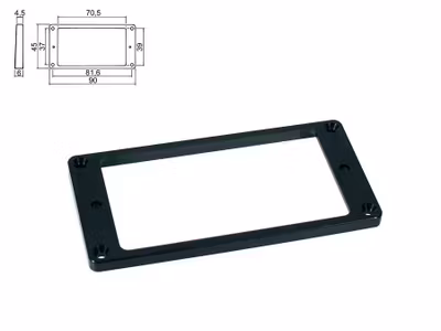 Boston HPF-02-SBK Pickup Mounting Ring