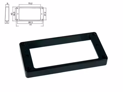 Boston HPF-04-TBK Pickup Mounting Ring