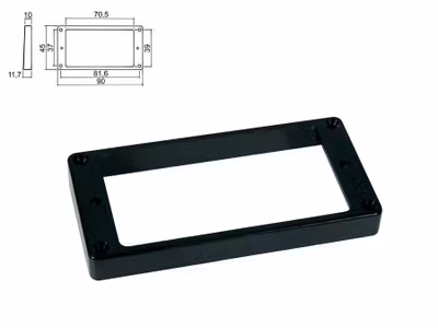 Boston HPF-02-TBK Pickup Mounting Ring