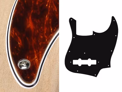 Boston JB-410-T Pickguard  J-Bass - Tortoise