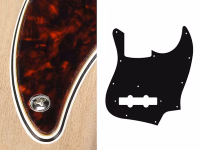 Boston JB-410-TI Pickguard  J-Bass - Tortoise Intense