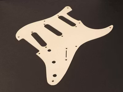 Boston MRC-ST75W1 Master Relic Series Pickguard - Strat (SSS) - White Relic
