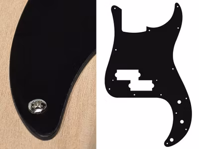 Boston PB-115 Pickguard P-Bass - Black Mat