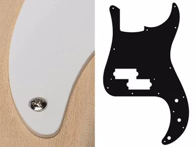 Boston PB-115W Pickguard P-Bass White