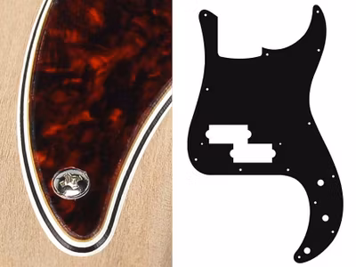 Boston PB-415 Pickguard P-Bass - Tortoise Intense