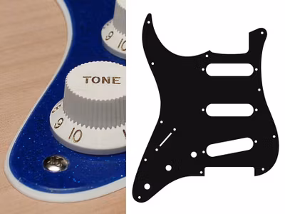 Boston SL-213 Pickguard Strat - Sparkling Blue (Lefthand)