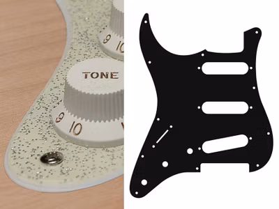 Boston SL-213 Pickguard Strat - Sparkling Champagne (Lefthand)