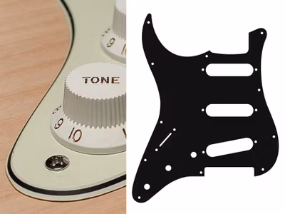Boston SL-313 Pickguard Strat - Mint Green (Lefthand)