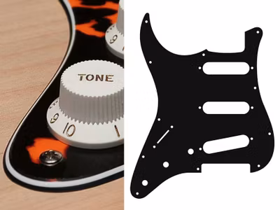 Boston SL-313 Pickguard Strat - Wild Cat Orange (Lefthand)