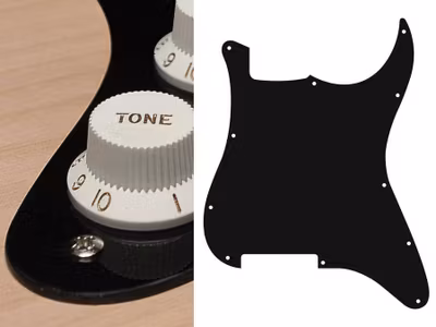 Boston ST-100 Pickguard Strat - Black