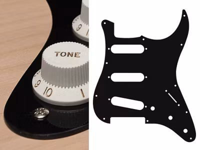 Boston ST-113 Pickguard Strat - Black