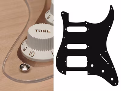 Boston ST-123 Pickguard Strat - Transparent