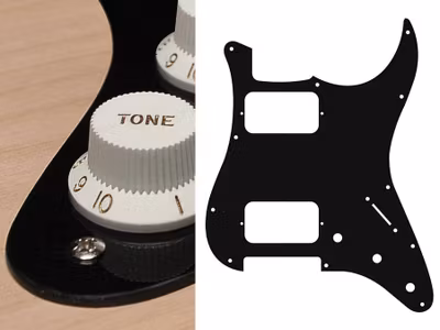 Boston ST-133 Pickguard Strat - Black