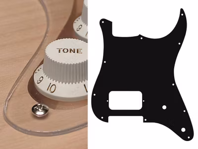 Boston ST-144 Pickguard Strat - Transparent
