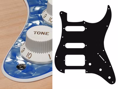 Boston ST-223 Pickguard Strat - Pearl Ocean Blue