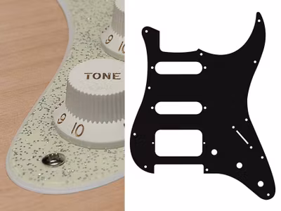 Boston ST-223 Pickguard Strat - Sparkling Champagne