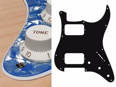 Boston ST-233 Pickguard Strat - Pearl Ocean Blue